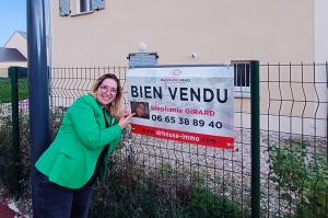 À la rencontre de Stéphanie Girard, conseillère spécialiste Dr House Immo à Saran