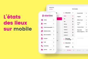 Des états des lieux dans la poche avec la nouvelle version mobile Startloc !