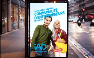 R&eacute;seau immobilier iad : une campagne prim&eacute;e au Grand Prix Top Com 2026